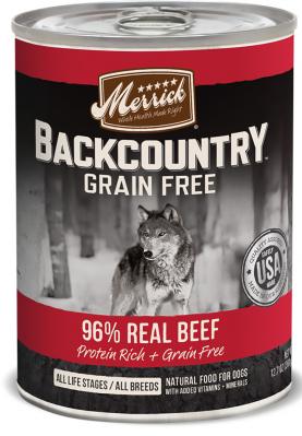 Merrick Backcountry 96% Beef 12.7 oz.