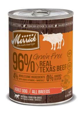 Merrick GF 96% Real Beef 13.2 oz.