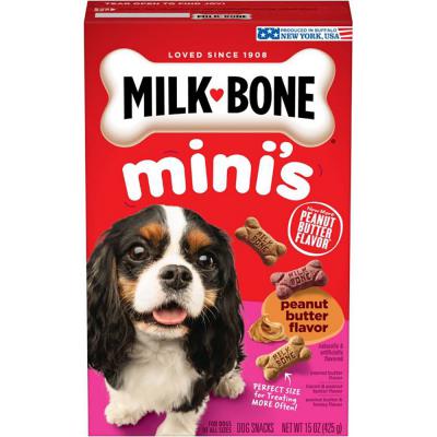 Milkbone Mini's Peanut Butter 15 oz.