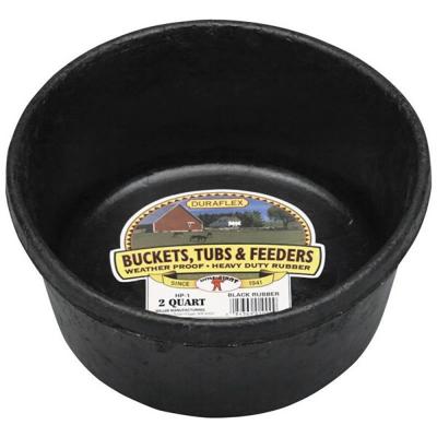 Little Giant Rubber Feed Pan 2 Qt.