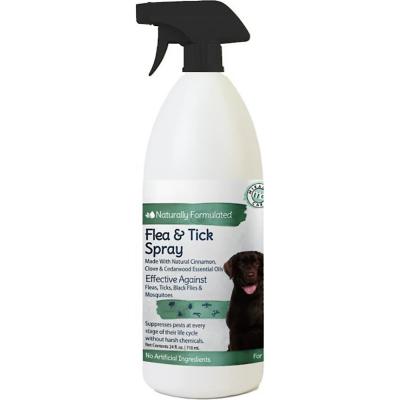 Miracle Care Naturally Formulated Flea & Tick Spray For Dogs 24 fl. oz.