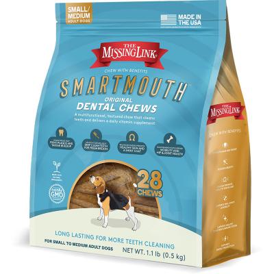 The Missing Link Smartmouth Dental Chews Small Original 28 Count