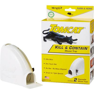 Tomcat Kill & Contain Mouse Traps 2 Pack