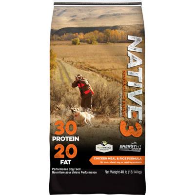 Native Level 3 Chicken Meal & Rice 40 Lb.