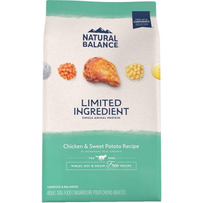 Natural Balance Limited Ingredient Grain-Free Chicken & Sweet Potato Dog Food 24 lb.
