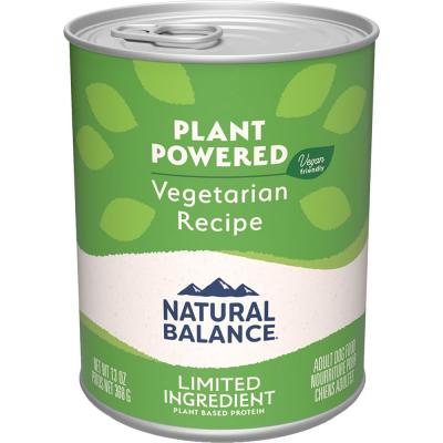 Natural Balance Limited Ingredient Vegetarian Recipe Canned Dog Food 13 oz.
