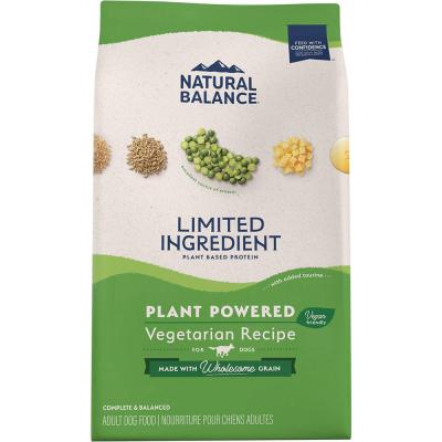 Natural Balance Limited Ingredient Vegetarian Formula Dry Dog Food 24 lb.