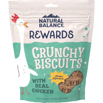 Natural Balance Rewards Crunchy Biscuits with Real Chicken 14 oz.