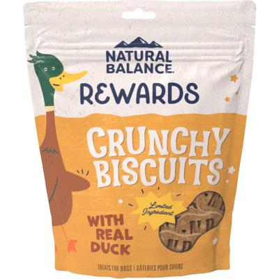 Natural Balance Rewards Crunchy Biscuits with Real Duck 14 oz.