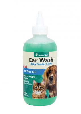 NaturVet Ear Wash 8 oz.