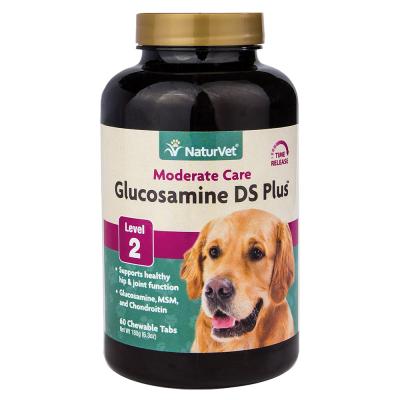NaturVet Glucosamine DS Plus Tabs 60 Ct.