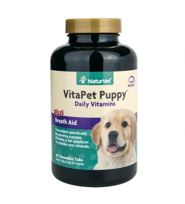 NaturVet Vitapet Puppy Tabs 60 Ct.