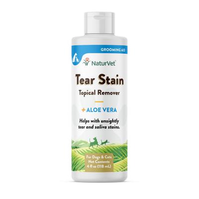 NaturVet Tear Stain Topical Remover Plus Aloe Vera 4 oz.