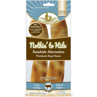 Nothin' To Hide 5 in. Small Rolls Beef 2 Pack 3.2 oz.
