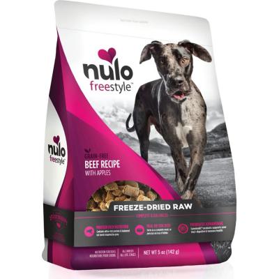 Nulo FreeStyle Dog Freeze-Dried Raw Grain-Free Beef With Apples Recipe 5 oz.