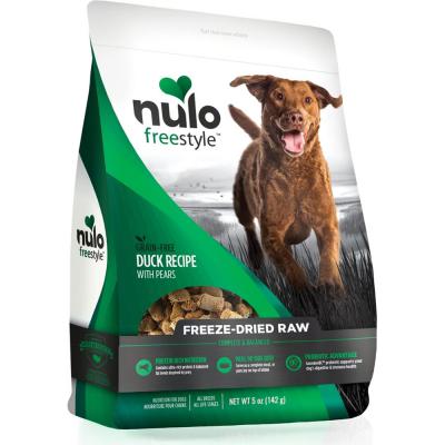 Nulo FreeStyle Dog Freeze-Dried Raw Grain-Free Duck With Pears Recipe 5 oz.