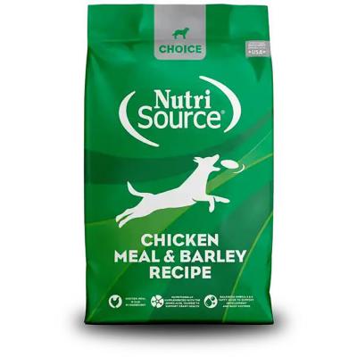 Nutri Source Choice Chicken Meal & Barley Recipe Dog Food 5 lb.