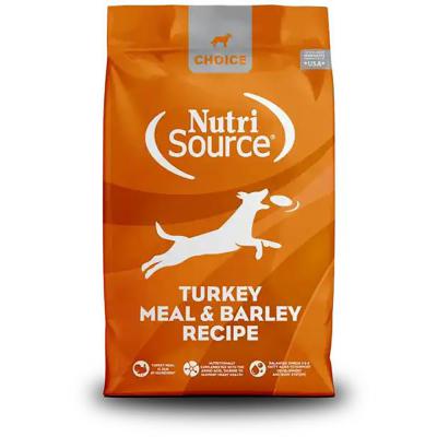 Nutri Source Choice Turkey Meal & Barley Recipe Dog Food 30 lb.