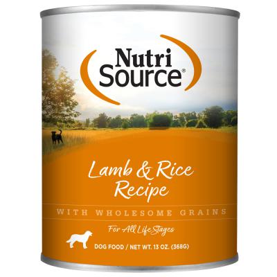 Nutri Source Lamb & Rice Recipe 13 oz.