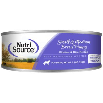 Nutri Source Small & Medium Breed Chicken & Rice Recipe 5.5 oz.