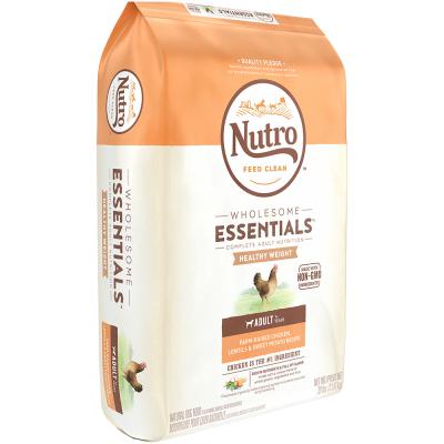 NUTRO WHOLESOME HEALTHY WEIGHT CHKN/RICE/SWT POT 30 lb.