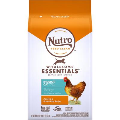 Nutro Wholesome Essentials Indoor Cat Chicken Recipe 3 lb.