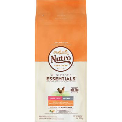 Nutro Wholesome Essentials Small Breed Senior Chicken Recipe 5 lb.