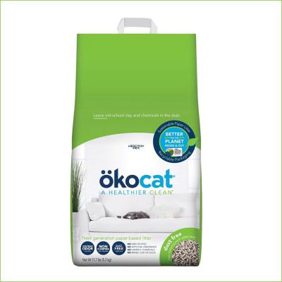 Okocat Dust-Free Unscented Non-Clumping Paper Pellet Cat Litter 11.7 lb.