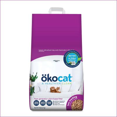 Okocat Low Tracking Mini Pellets Unscented Clumping Wood Cat Litter 14 lb.