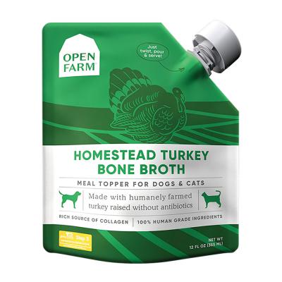 Open Farm Homestead Turkey Bone Broth For Dogs & Cats 12 oz.