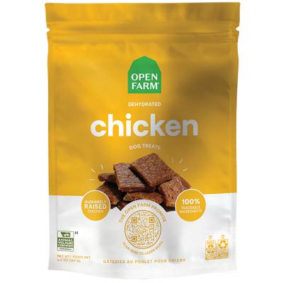 Open Farm Dehydrated Chicken Dog Treats 4.25 oz.