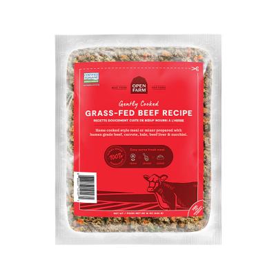 Open Farm Frozen Gently Cooked Grass Fed Beef Recipe 96 oz