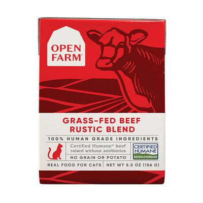 Open Farm Grass-Fed Beef Rustic Blend Wet Cat Food 5.5 oz.