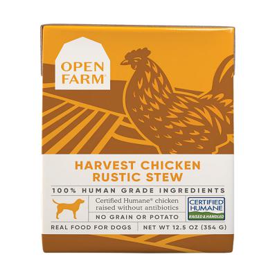 Open Farm Harvest Chicken Rustic Stew Wet Dog Food 12.5 oz.