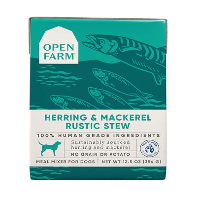 Open Farm Herring & Mackerel Rustic Stew Wet Dog Food 12.5 oz.