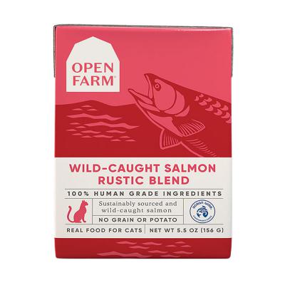 Open Farm Wild-Caught Salmon Rustic Blend Wet Cat Food 5.5 oz
