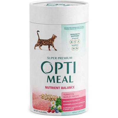 Optimeal Adult Cat Turkey & Barley 1.4 lb.