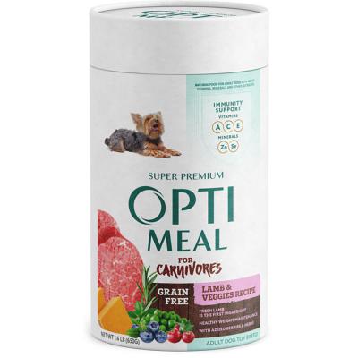 Optimeal Weight Management Adult Toy Breed Grain-Free Lamb & Veggies 1.4 lb.