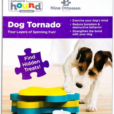 Outward Hound Level 2 Dog Tornado Interactive Dog Treat Puzzle