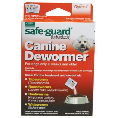 Safe-Guard Canine 1 GM 3 Pack