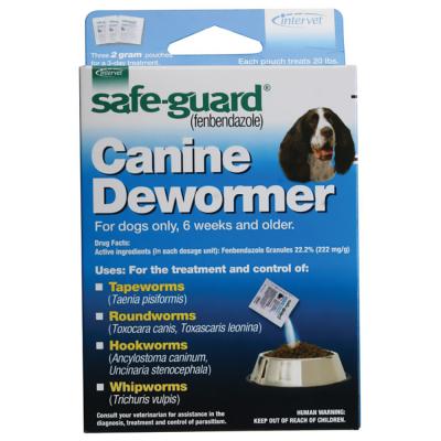 Safe-Guard Canine 2 GM 3 Pack