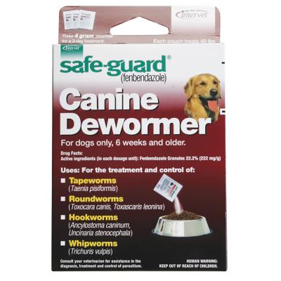 Safe-Guard Canine 4 GM 3 Pack