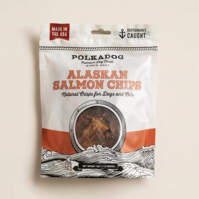 Polkadog Alaskan Salmon Chips 4 oz.