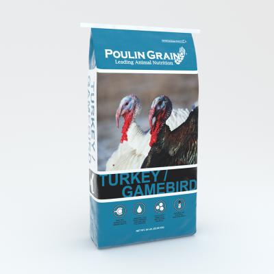 Poulin Turkey/Gamebird Starter Crumbles 50 lb.