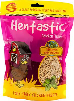 Hentastic Chicken Treats Mealworm/Oregano 16 oz.