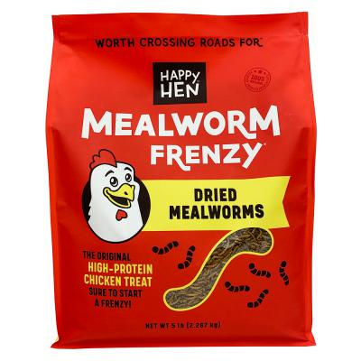 Happy Hen Mealworm Frenzy Dried Mealworms 5 lb.