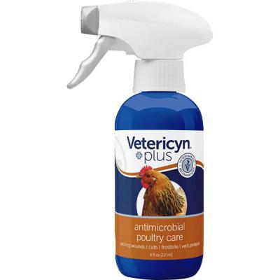 Vetericyn Plus Antimicrobial Poultry Care Spray 8 oz.