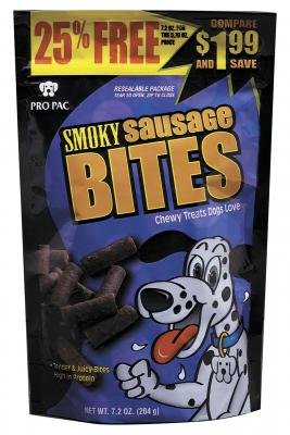 Pro Pac Smokey Sausage Bites 7.2 oz.
