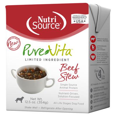 Pure Vita Limited Ingredient Beef Stew 12.5 oz.