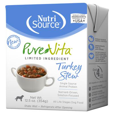 Pure Vita Limited Ingredient Turkey Stew 12.5 oz.